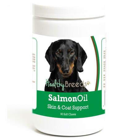 HEALTHY BREEDS Dachshund Salmon Oil Soft Chews, 90PK 192959016640